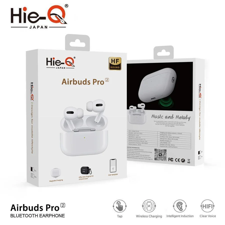 hie-q-japan-airbuds-pro-2-pinoyhyper Hie Q Made in Japan Earbuds – Premium Sound Quality | 1-Year Warranty Replacement - Image 1