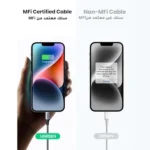 UGREEN Lightning Cable 2M [MFi Certified] 2.4A, iPhone Charger Cable USB A to Lightning Cord Power Delivery PD 20W, Compatible for iPhone 14/14 Pro/Plus/Pro Max, 6-13 All Series, iPad - Image 2