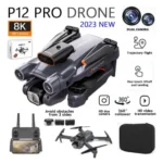 P12 Pro Foldable Drone – 4K HD Camera, WiFi FPV, Gesture Control & App Remote - Image 2