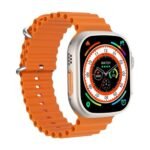 T800 Ultra Smartwatch – Ultra Series 8 | NFC & Fitness Tracker (Orange)