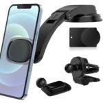 2024 Upgraded 2-in-1 Car Phone Holder – Strong Suction Cup for Dashboard, Windshield & Air Vent - Image 5