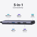 USB-C 7-in-1 Hub with 100W PD, 4K HDMI, High-Speed Data Ports – Universal for MacBook, iPad, iPhone, Dell, HP, Lenovo - Image 6