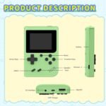 Retro Handheld Game Console – 400 Classic Games (Two-Player Support) - Image 4