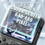 R36S Handheld Game Console – 3.5″ IPS Screen, 64GB, Dual 3D Joysticks - Image 4
