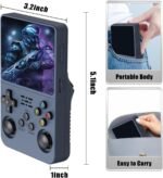 R36S Handheld Game Console – 3.5″ IPS Screen, 64GB, Dual 3D Joysticks - Image 3