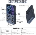 R36S Handheld Game Console – 3.5″ IPS Screen, 64GB, Dual 3D Joysticks - Image 2