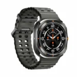 Smart Watch Ultra GPS – NFC & Compass | AMOLED 466×466 | Outdoor Sport Edition (Black)