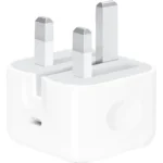 20W USB-C 3-Pin Power Adapter / (Original iPhone Charger) - White - Image 2