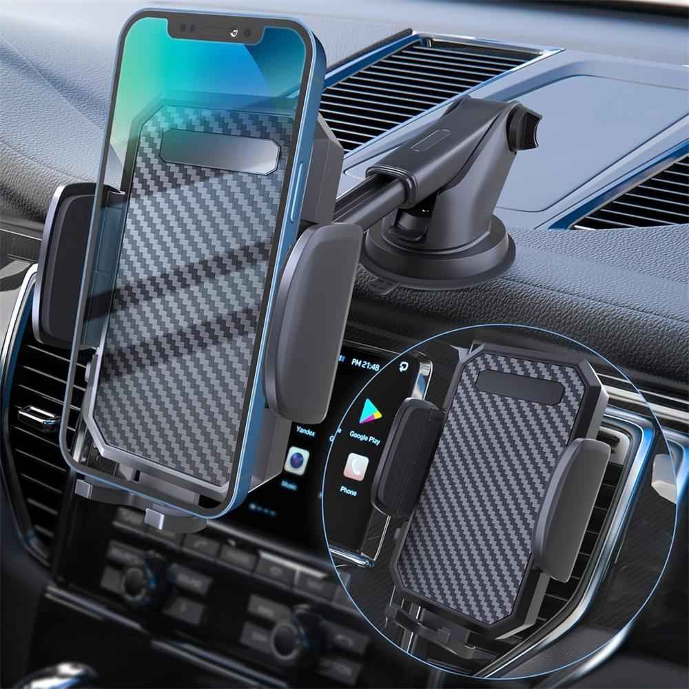 aee0aef7c2d6740e52f661038455156cf445424a_original_11zon Universal Car Phone Holder – Long Arm with Strong Suction Cup for Dashboard, Windshield, and Air Vent - Image 1