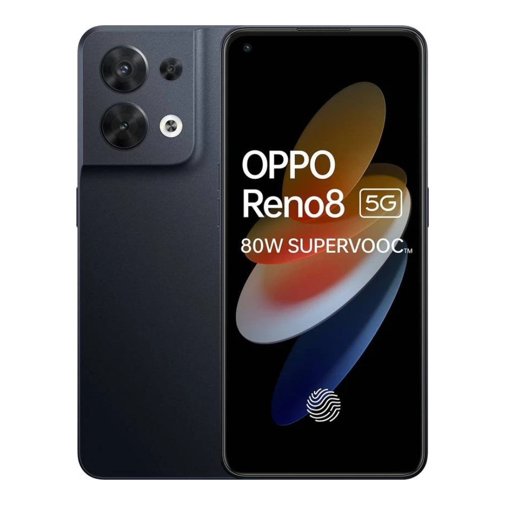 OPPO Reno 8 (1) OPPO Reno8 8GB 256GB Shimmer 5G – Sleek 5G Smartphone with 50 MP Triple Camera & Dimensity 1300 - Image 1